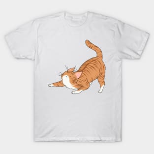 cat stretching T-Shirt